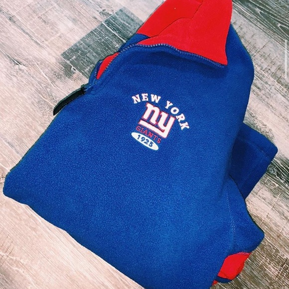 ny giants quarter zip